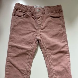 New without tags baby girl corduroy pink pants